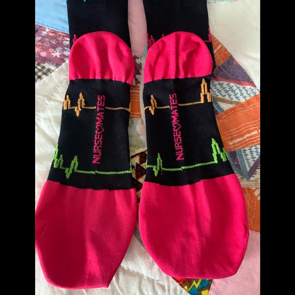 Nurse Mates- women’s wide calf  socks